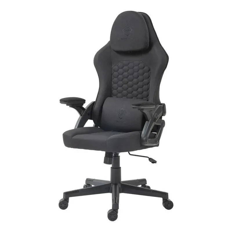 Mesa Gaming Deltaco Gaming 83 cm Aço e MDF com Rodízios
