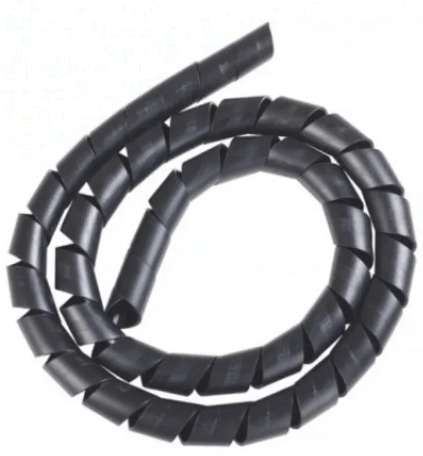 Tubo para Arrumação de Cabos LTC Cable Tube Preto 2 Metros