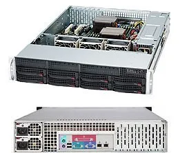 Supermicro SuperChassis 825TQC-R1K03LPB Rack Black CSE-825TQC-R1K03LPB