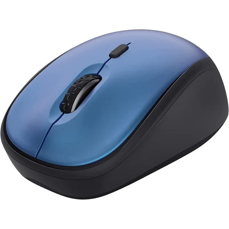 Trust Yvi+ Silent Wireless Rato Optical Eco 1600DPI Azul