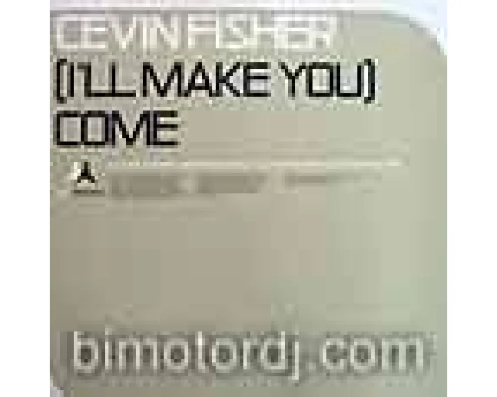 cevin fisher - ill make you (come)