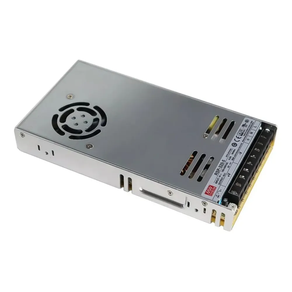 Fonte de Alimentação Industrial Mean Well RSP-320-5 5VDC 60A 300W