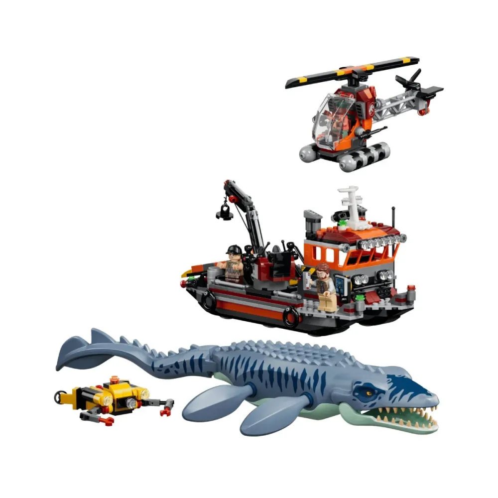 LEGO Jurassic World Ataque ao Barco do Mosassauro - 77983