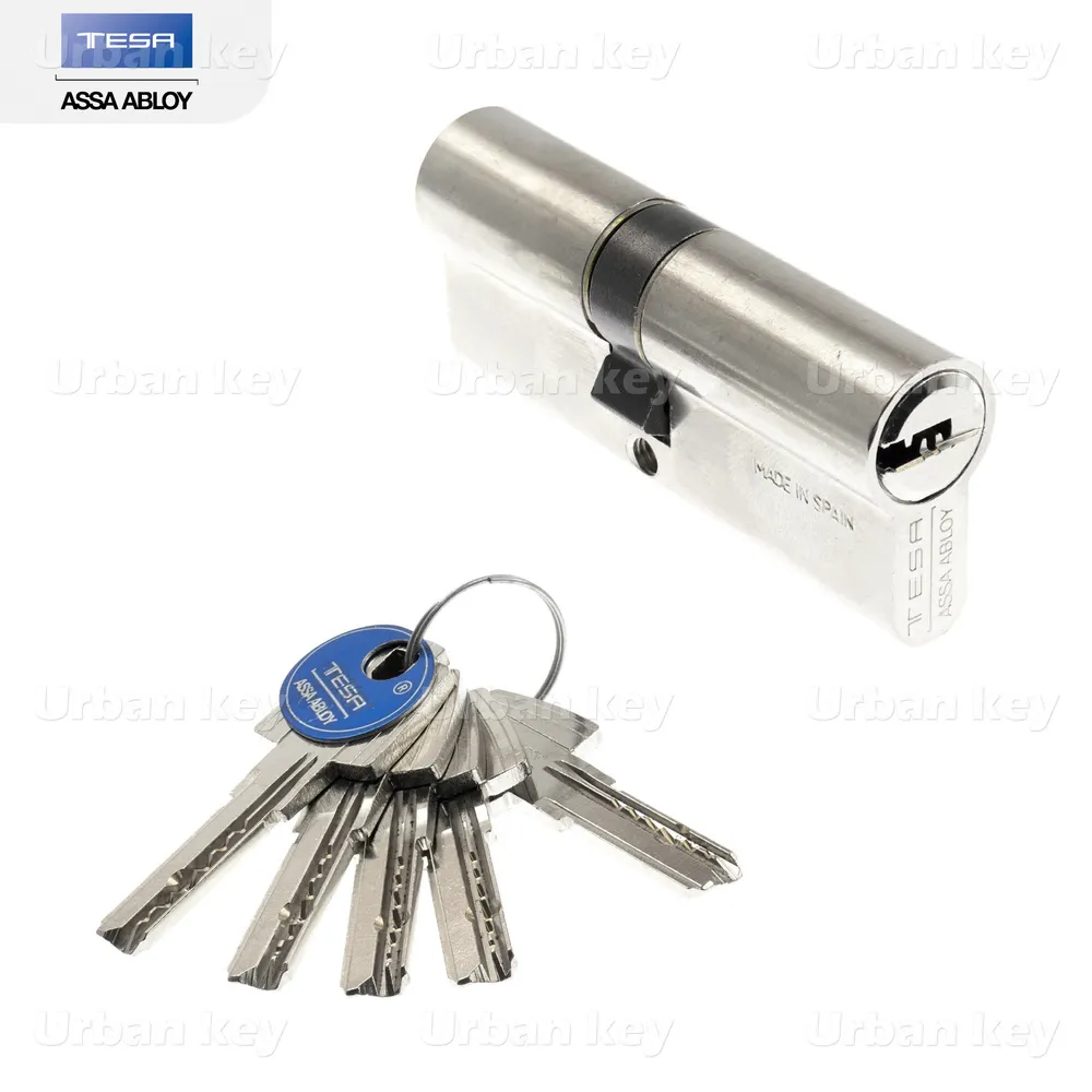 Cilindro Segurança Tesa T60 (30 40) Niquelado - CILSEG3040UK