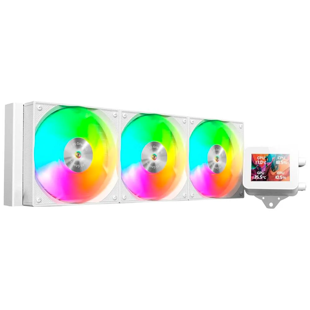Water Cooler CPU Mars Gaming ML-VISION360 360 ARGB All-In-One 360mm Branco