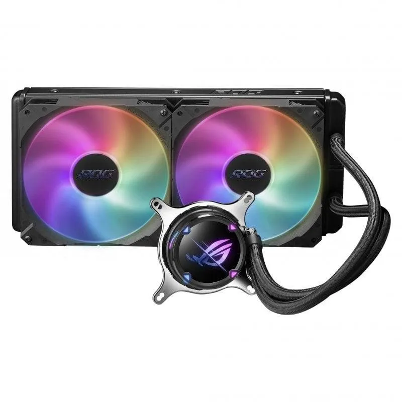 Refrigeração Líquida Asus ROG STRIX LC II 280 ARGB 280mm 2 Ventoinhas RGB