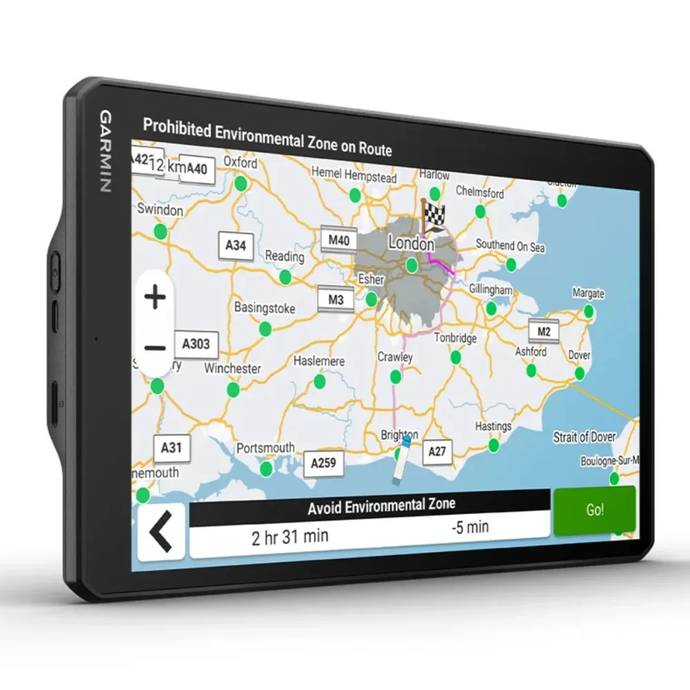 GPS Garmin Dezl LGV1020 10" Preto