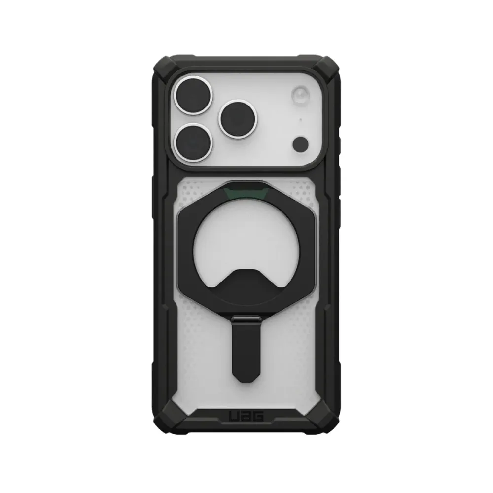 Capa Urban Armor Gear iPhone 17 Pro Plasma XTE Transparente/Preta