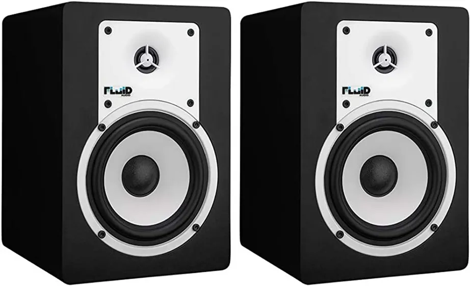 Monitores de Estúdio Fluid Audio C5 Black (Par)