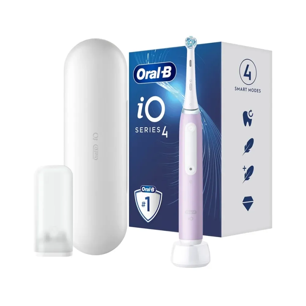 Escova de Dentes Elétrica Oral-B iO Series 4 Rosa