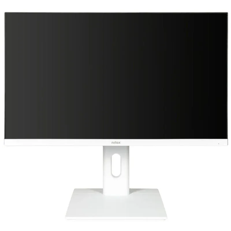 Monitor Nilox NXM24REGWEB01W 23.8" LED IPS FullHD 75Hz com Altifalantes, Altura Ajustável e Webcam