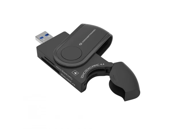 CARD READER EXTERNO 4 EN 1 CONCEPTRONIC BIAN04B USB 3.0 SD/SDHC/SDXC MICROSD/TFLASH
