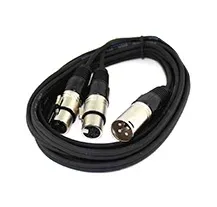 Cabo Áudio PowerAcoustics CAB2137 1xXlrM/2xXlrF 50cm