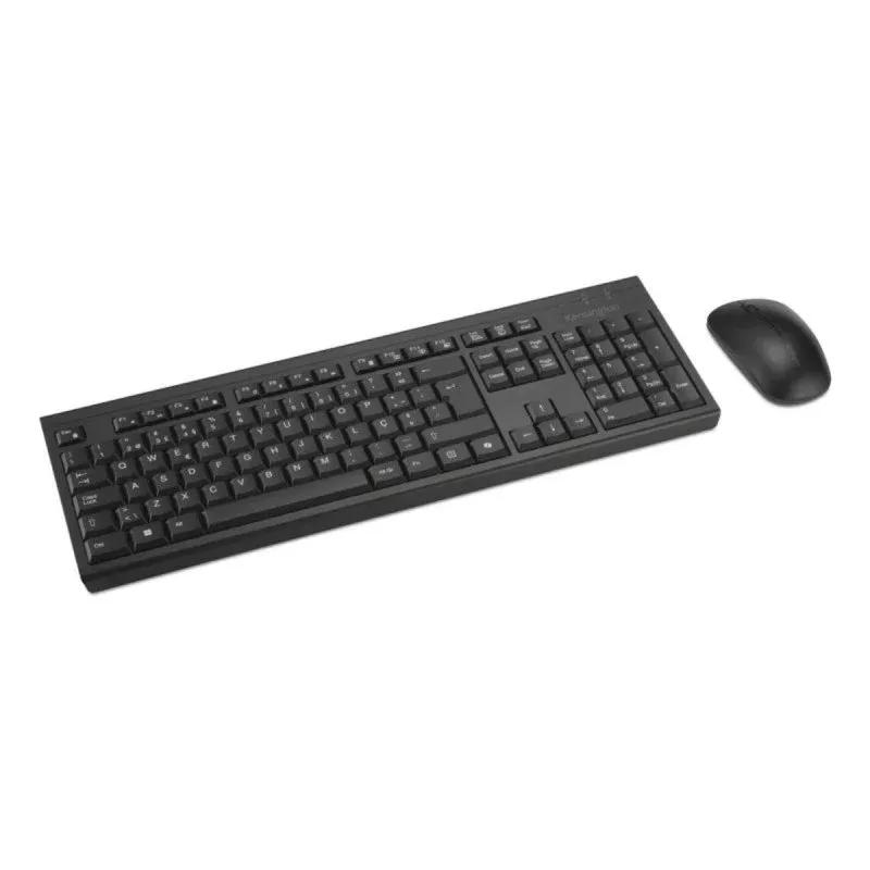 Conjunto Teclado e Rato Kensington KM270 EQ Recarga Preto Inalâmbrico Bluetooth