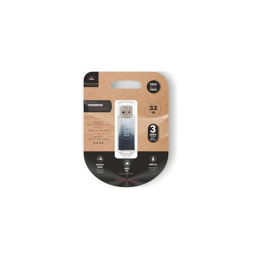 Tech One Tech Pen USB Be B And W 32GB
