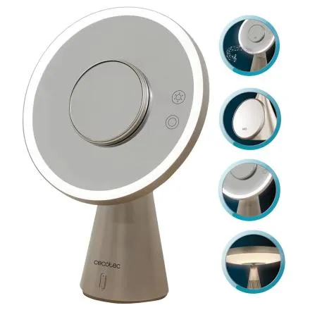 Espelho Maquilhagem FaceCare Mirror Sound CECOTEC