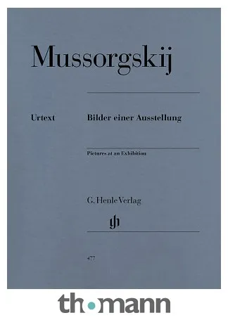 Henle Verlag Mussorgski Bilder Ausstellung