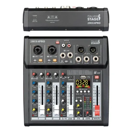 ITALIAN STAGE MESA MISTURA IS 2MIX4PRO