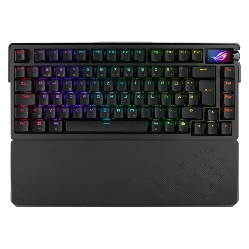 Teclado ASUS ROG Azoth Extreme mecânico sem fios e com fios QWERTZ RGB OLED