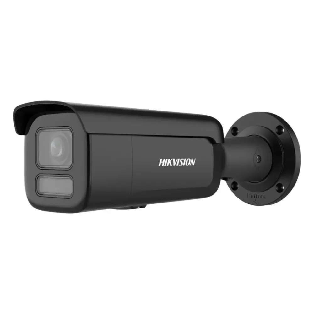Câmara de Segurança IP Hikvision Pro Bullet ColorVu PoE 8MP 2.8~12mm Exterior IP67 - DS-2CD2687G2HT-LIZS(2.8-12)/eF//BLK