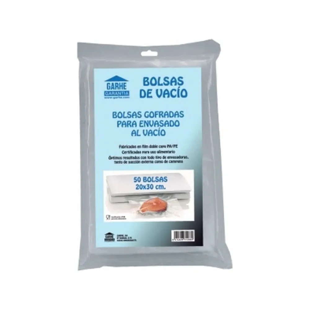 Garhe 31286 Saco Embalagem Malha 50U 20X40Cm