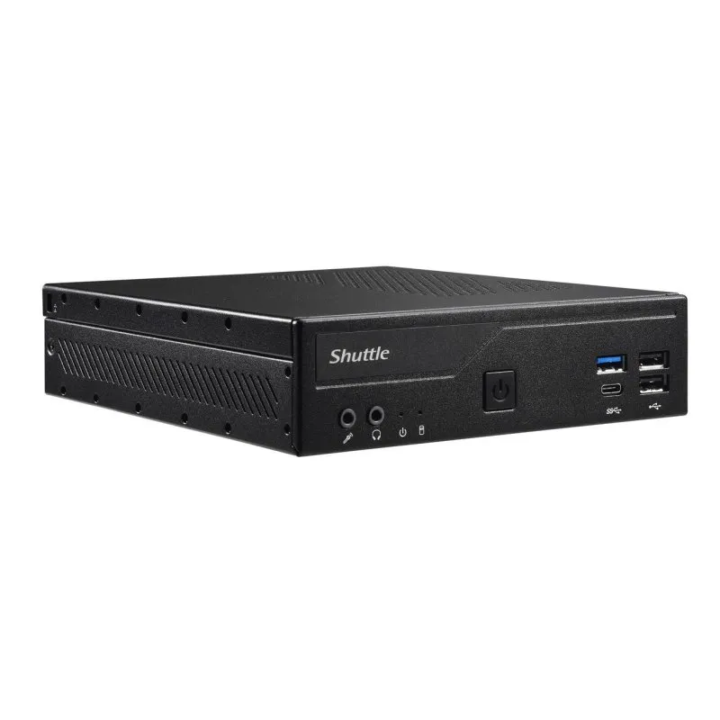 Barebone Shuttle DH610 LGA 1700 DDR4 Sem RAM Sem Armazenamento 2xLAN