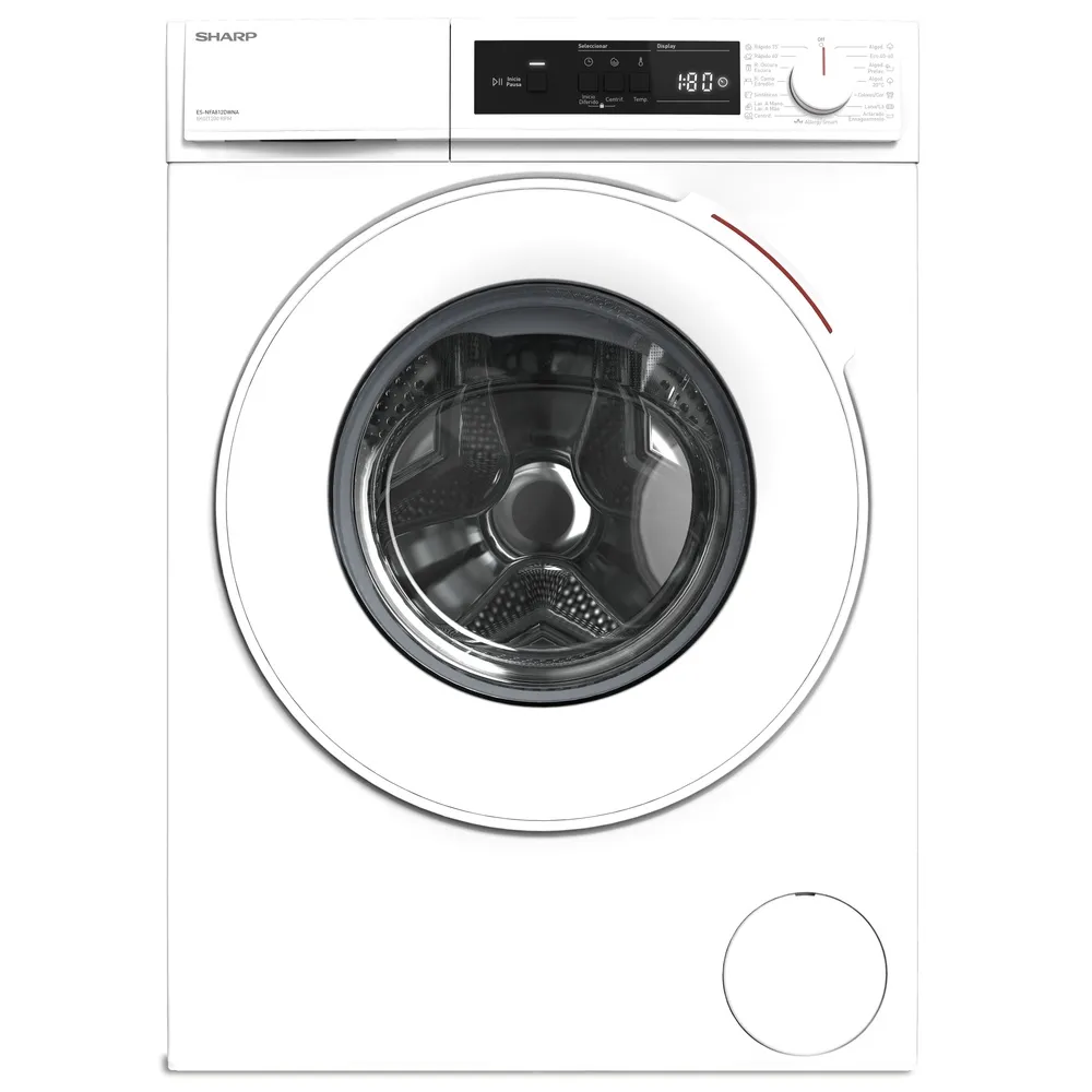MÁQUINA DE LAVAR ROUPA SHARP ESNFA812DWNA 8K 1200R DSP BCA