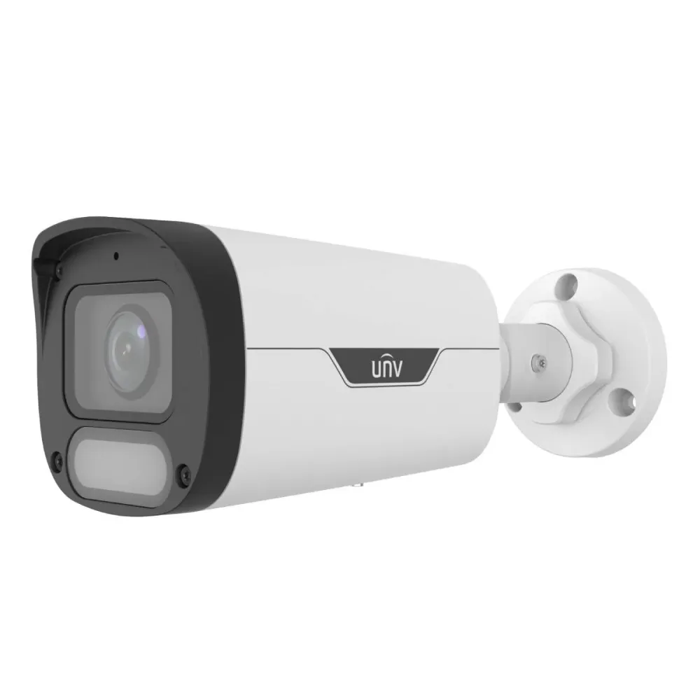 Câmara de Segurança IP Uniview Easy Bullet 8MP 4mm PoE IP67 ColorHunter Branca - IPC2318LE-ADF40KM-WP
