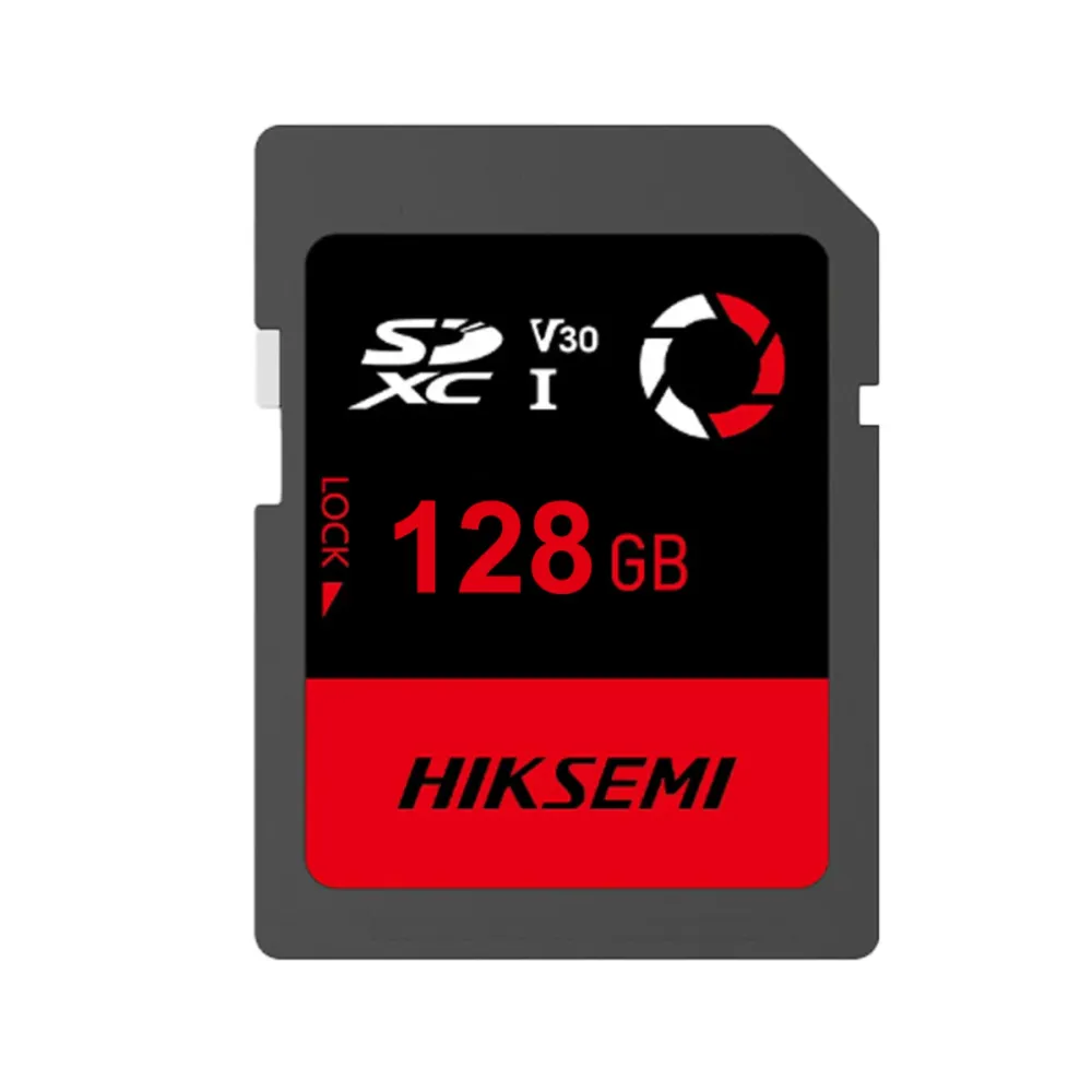 Cartão de Memória SD Hikvision Capture 128GB U3 V30