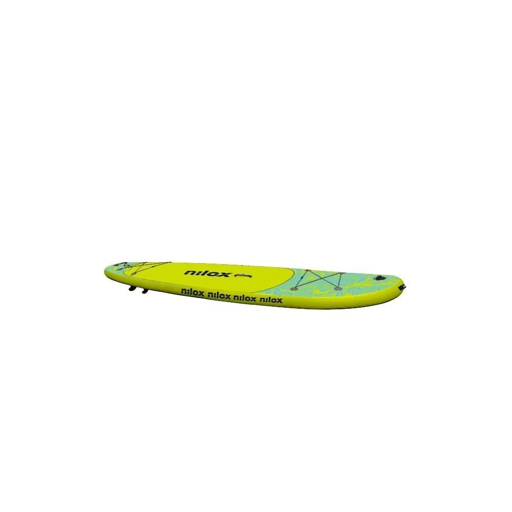 Tábua de paddle surf Nilox NXWTRSUP 335 cm PVC Inflável Verde e Amarelo