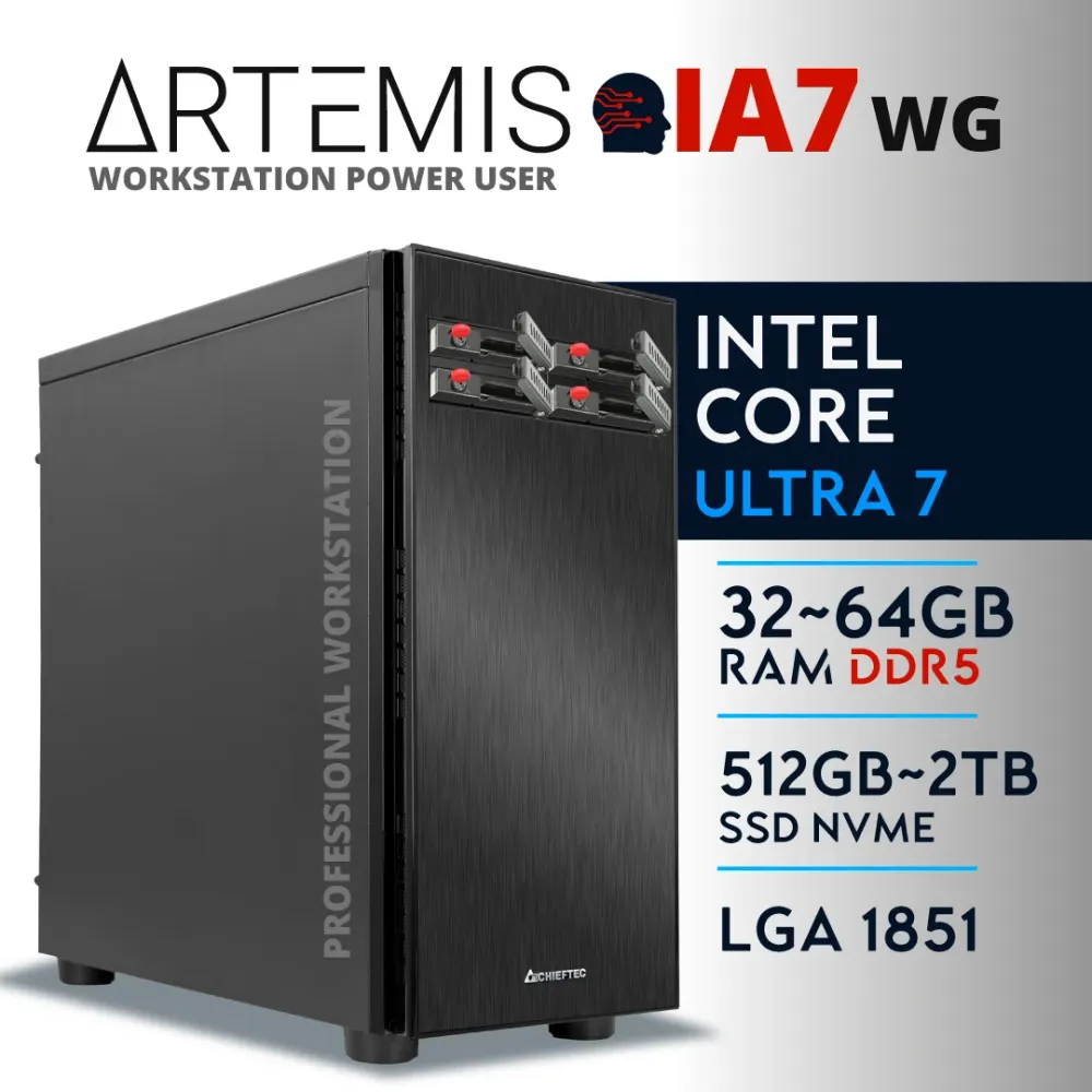 PC Gaming ARTEMIS-IA7WG - U7 265K | Intel Graphics | 16GB | M.2 1TB