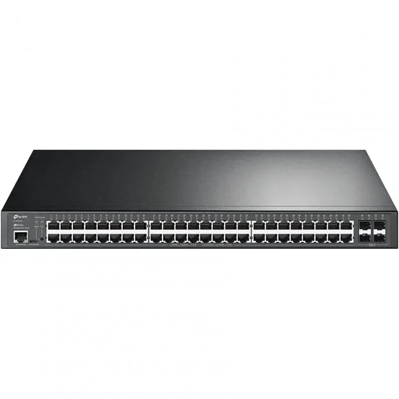 TP-Link TL-SG3452P Switch Administrado JetStream de 52 Portas Gigabit L2+ com 48 Portas PoE+