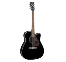 Guitarra Electro-Acústica Yamaha FX370CBL Black