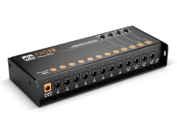 Palmer PWT 12 MK 2 Fonte Alimentação Universal até 12 Pedais