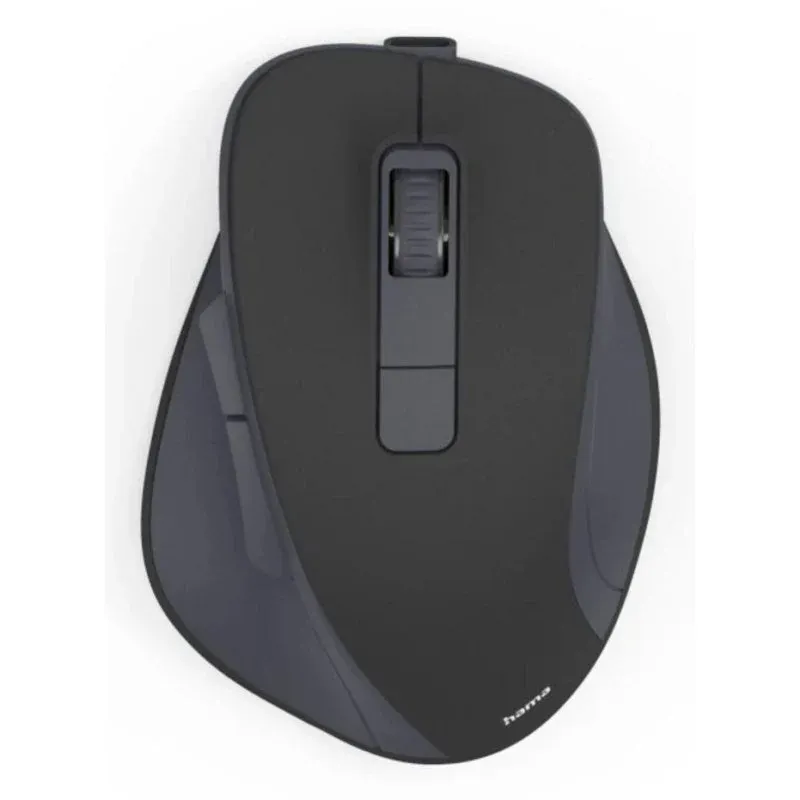 Rato Hama WM-500 Wireless RF 1600 DPI Preto Silencioso Ergonomico USB-C