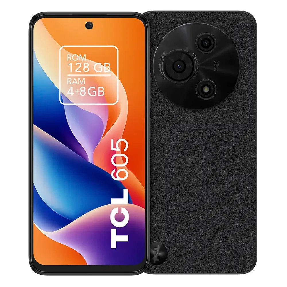 Smartphone TCL 605 6.67 4GB/128GB Dual SIM Black