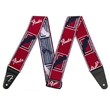 Correia Guitarra Fender Weighless Monogram Red