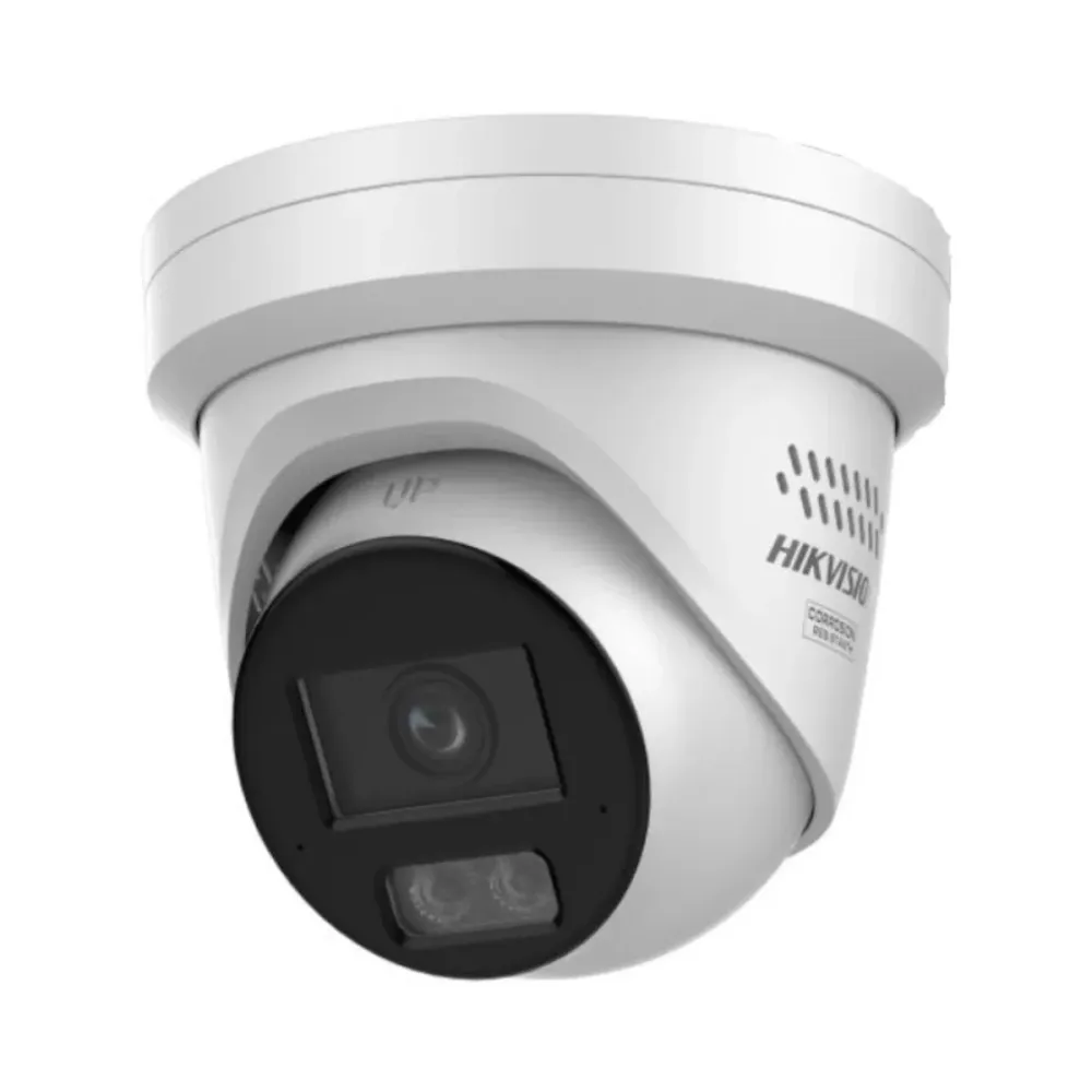 Câmara de Segurança IP Hikvision Pro Turret PoE 8MP 4mm Exterior IP67 - DS-2CD2387G3-LIS2UY/SL(4mm)