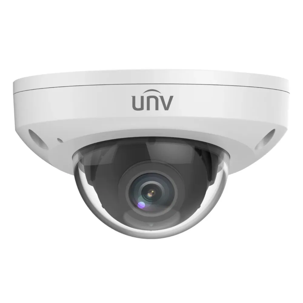 Câmara de Segurança IP Uniview Prime Dome PoE 2MP 2.8mm IP67 LightHunter Branco