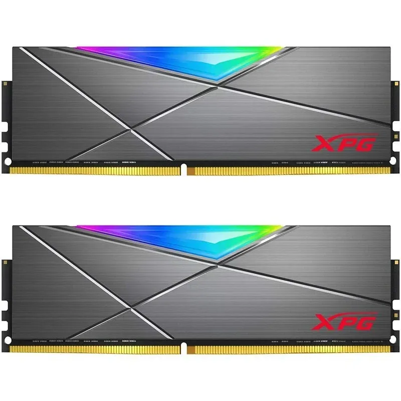 Memória RAM Adata XPG Spectrix D50 RGB DDR4 3200MHz PC4-25600 16GB 2x8GB CL16 Cinzento Tungsténio