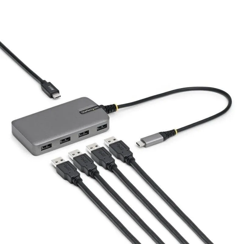 Hub Startech 5 portas USB 3.2 Gen 1 5 Gbps modelo 5G4AC-USB-C-HUB compacto Plug & Play