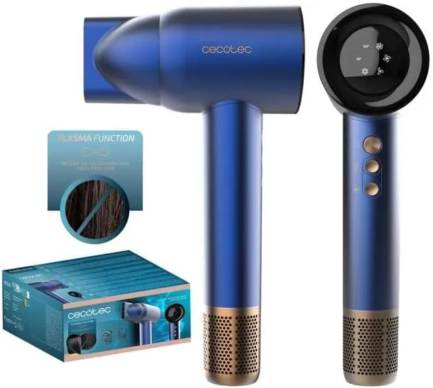 Secador De Cabelo Cecotec - Ionicare Rockstar Nano Ion Tech Blue