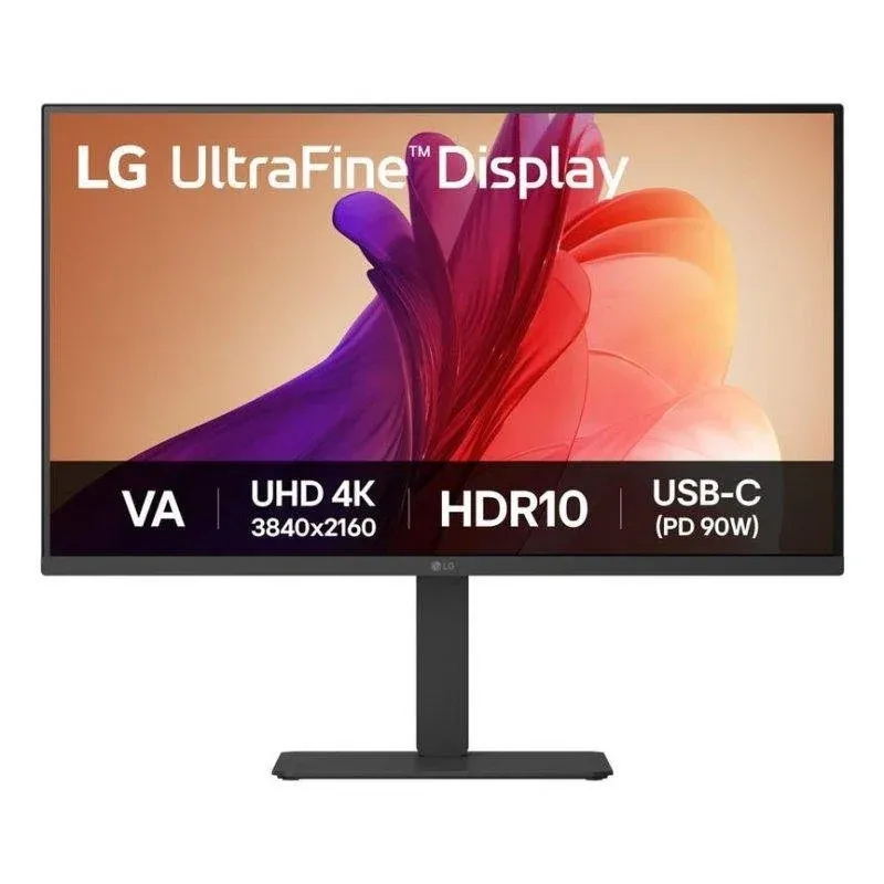 LG 32U720A-B Monitor 32" UltraHD 4K 60Hz VA com Altura Ajustável HDR10 USB-C