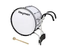Bombo de Marcha Hayman MDR-2612 Branco