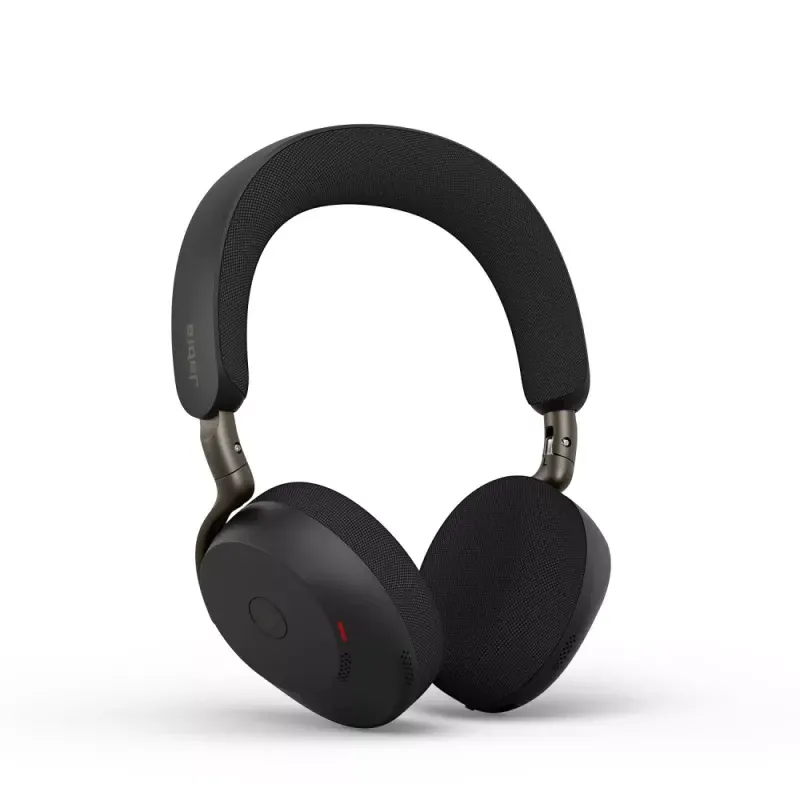 Jabra Evolve3 75 MS - Auscultadores - no ouvido - bluetooth - sem fios - cancelamento de ruído activo - USB-A via adaptador Bluetooth - isolamento de ruído - preto - Otimizado para Microsoft Teams