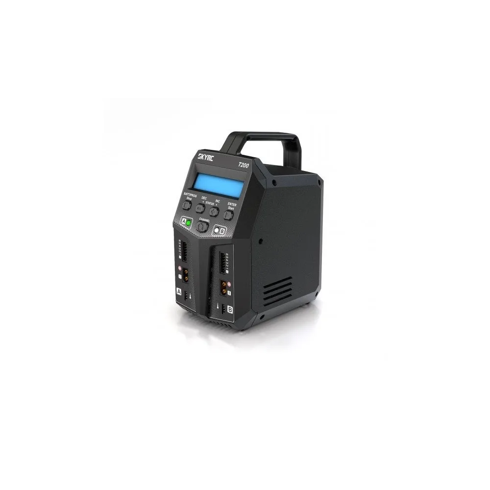 Carregador/Descarregador de Baterias 2 x 100W T200 - SKYRC