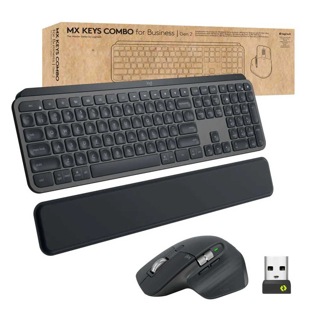 Logitech 920-010932 MX Keys Combo para Empresas Gen 2 920-010932