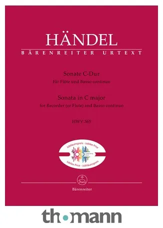 Bärenreiter Händel Flötensonate op.1 Nr.7