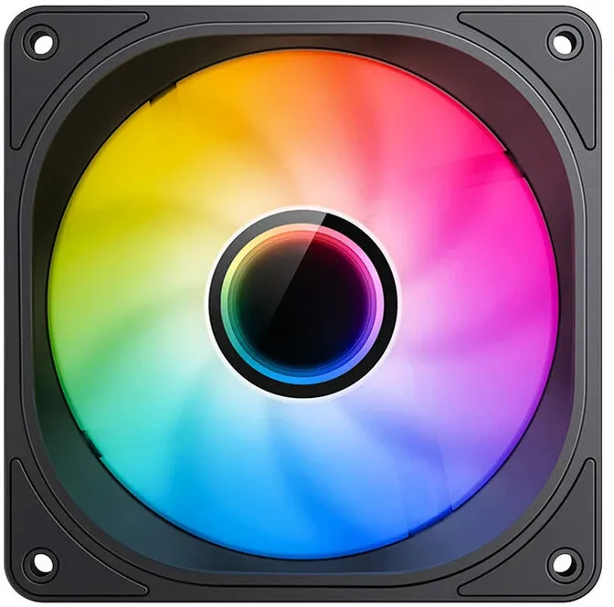 Ventoinha Jonsbo FR-606 RGB PWM Preto - 120mm