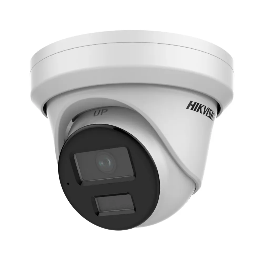 Câmara de Segurança IP Hikvision Pro Turret 2MP 2.8mm PoE AcuSense Branco